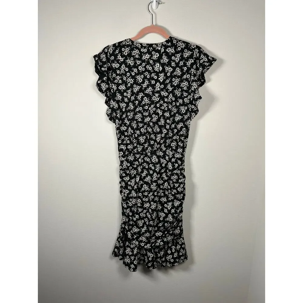 Veronica Beard Black and White Floral Mini Dress - Picture 13 of 13
